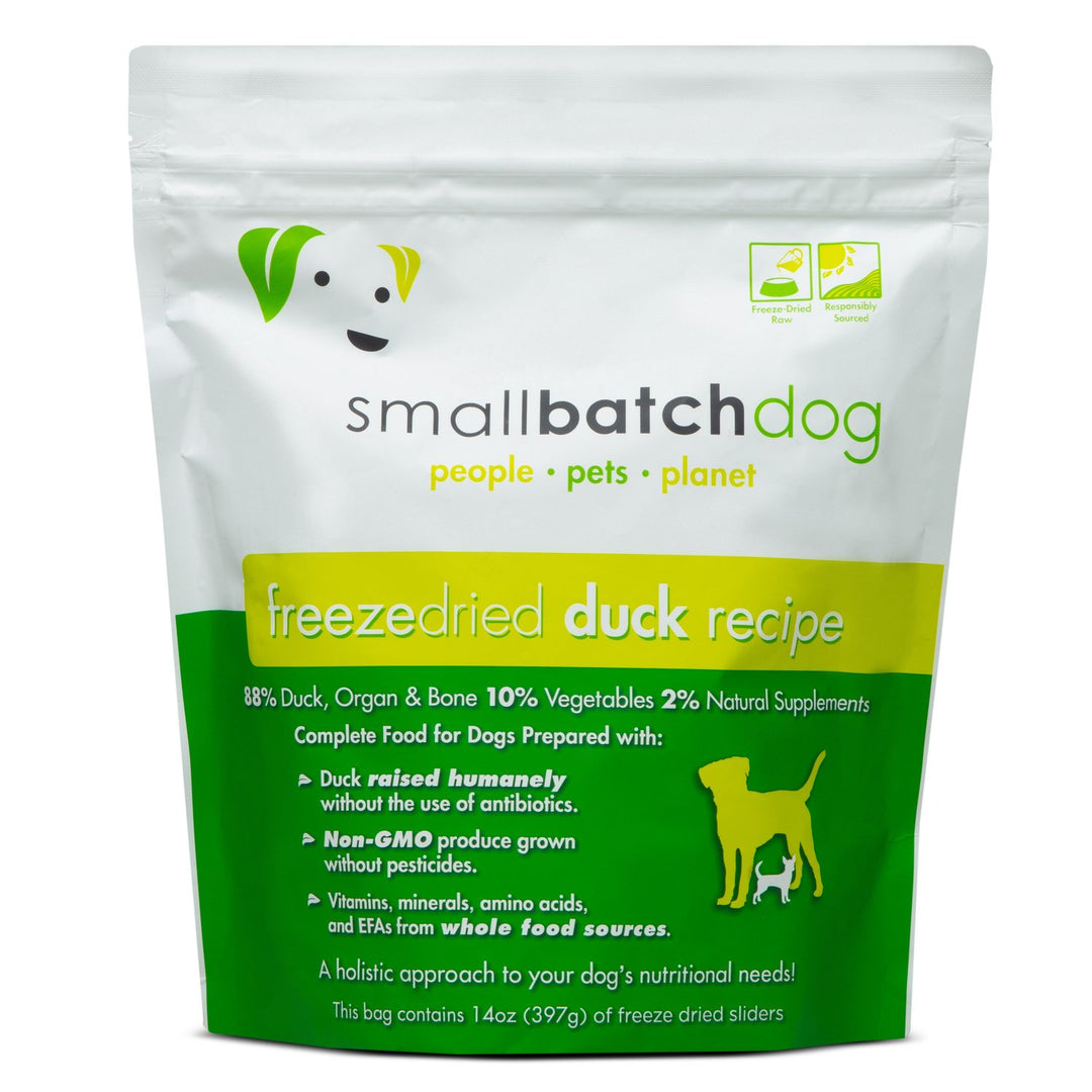 DuckBatch Freeze-Dried Raw Patties for Dogs