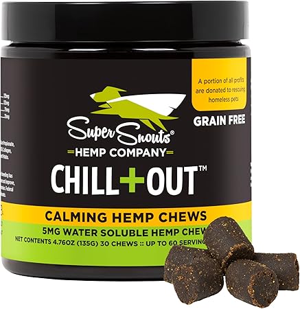 Chill+Out Broad Spectrum Calming Hemp Soft Chews (30 ct)