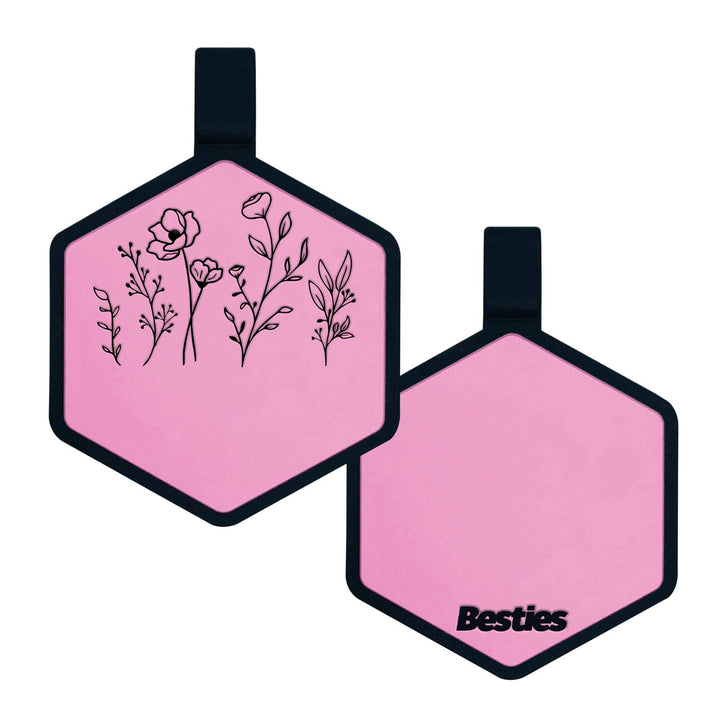 Wildflowers Silicone ID Tag