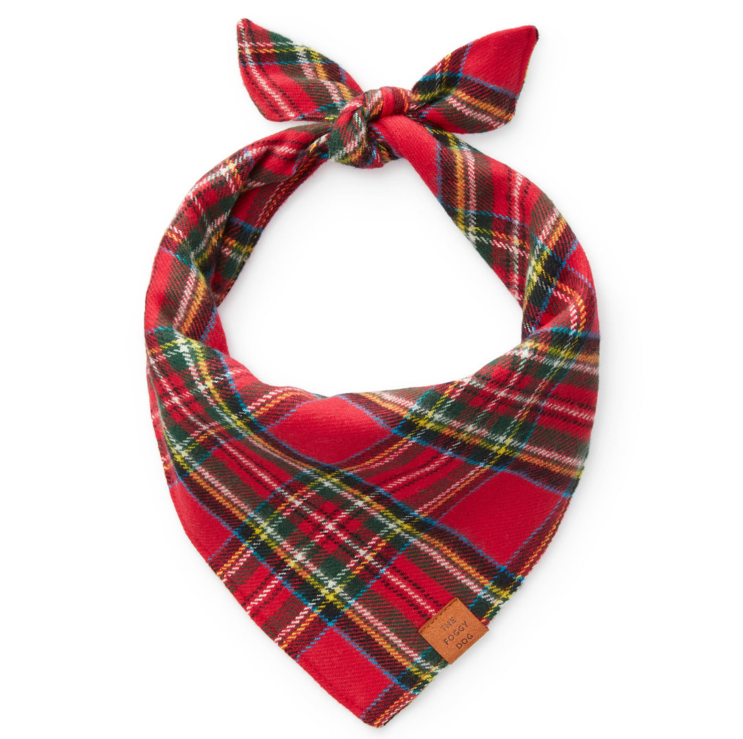 Tartan Plaid Flannel Holiday Bandana