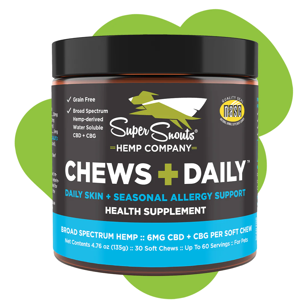 Chews + Daily Seasonal Allergy Support Hemp Chews