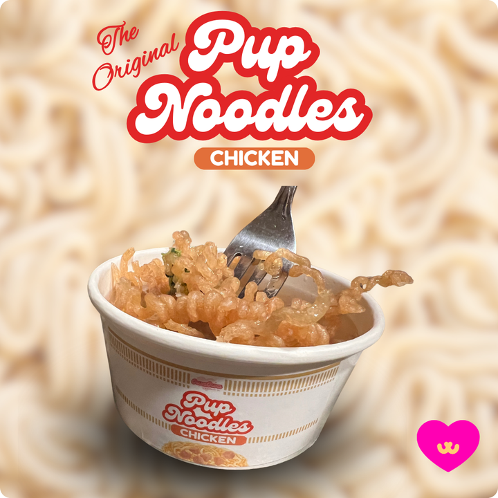 Pup Noodles Chicken- VIRAL cup noodles for dogs & cats