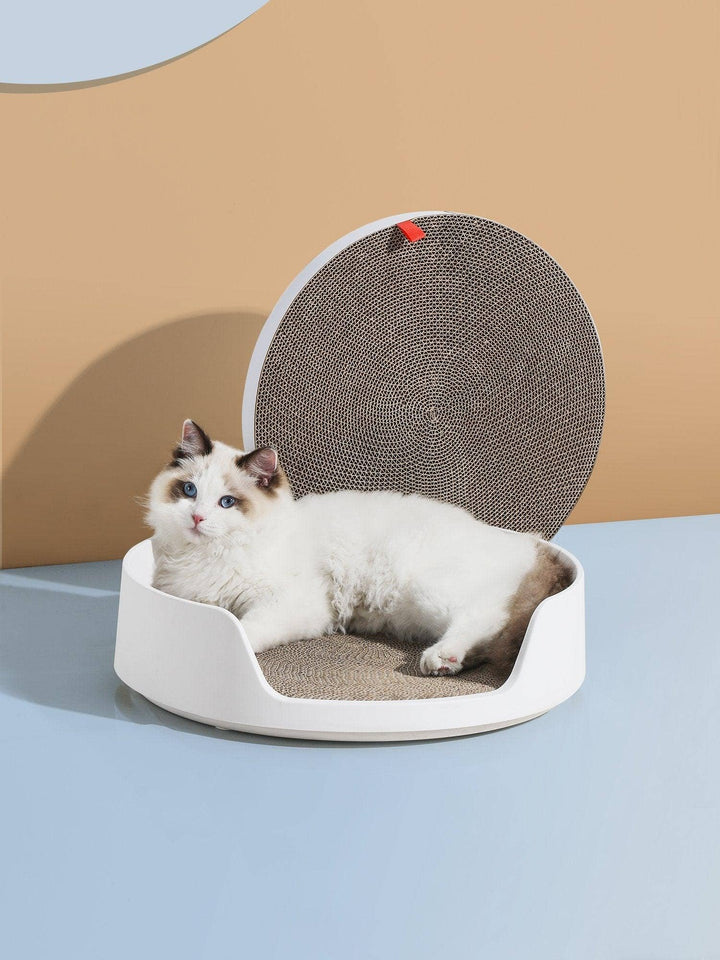 Mayitwill XL Castle 2 in 1 Front-Entry Cat Litter Box