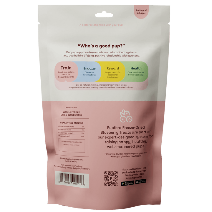 Freeze Dried Blueberry Traning Treats 2oz