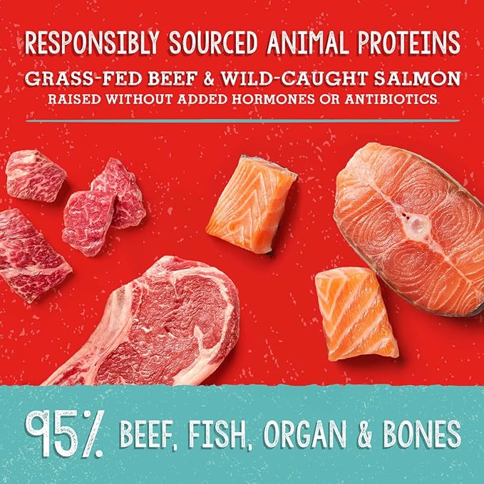 Freeze-Dried Raw Meal Mixers for Dogs -  Perfectly Puppy Beef & Salmon (18 oz)