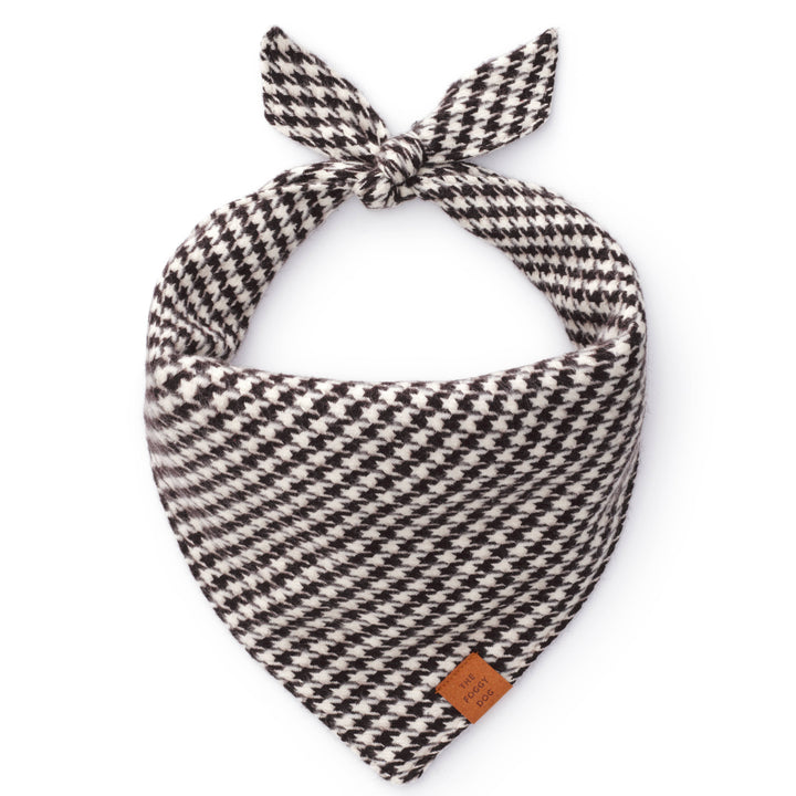 Houndstooth Flannel Bandana