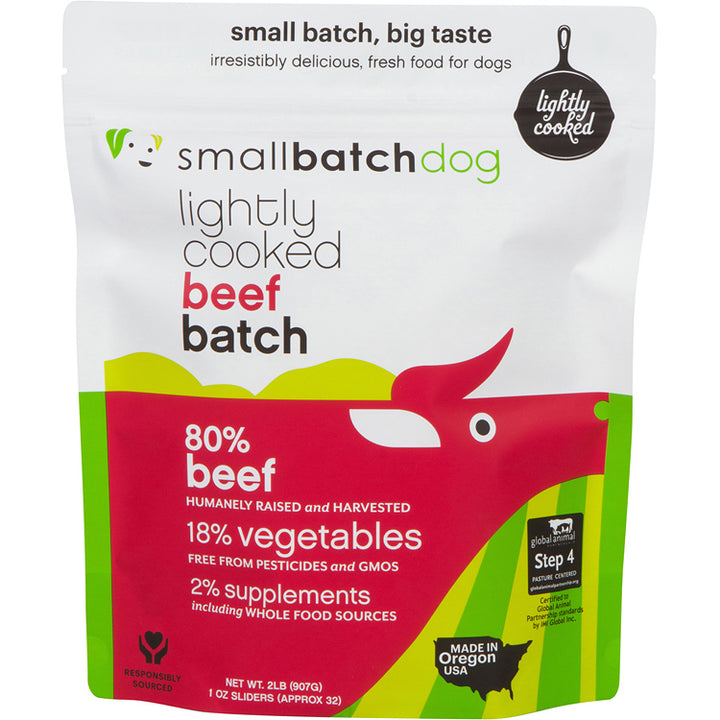 SmallBatch Frozen Lightly Cooked Patties for Dogs
