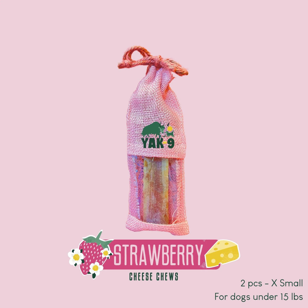 Yak9 - Strawberry Cheese Chew - Small