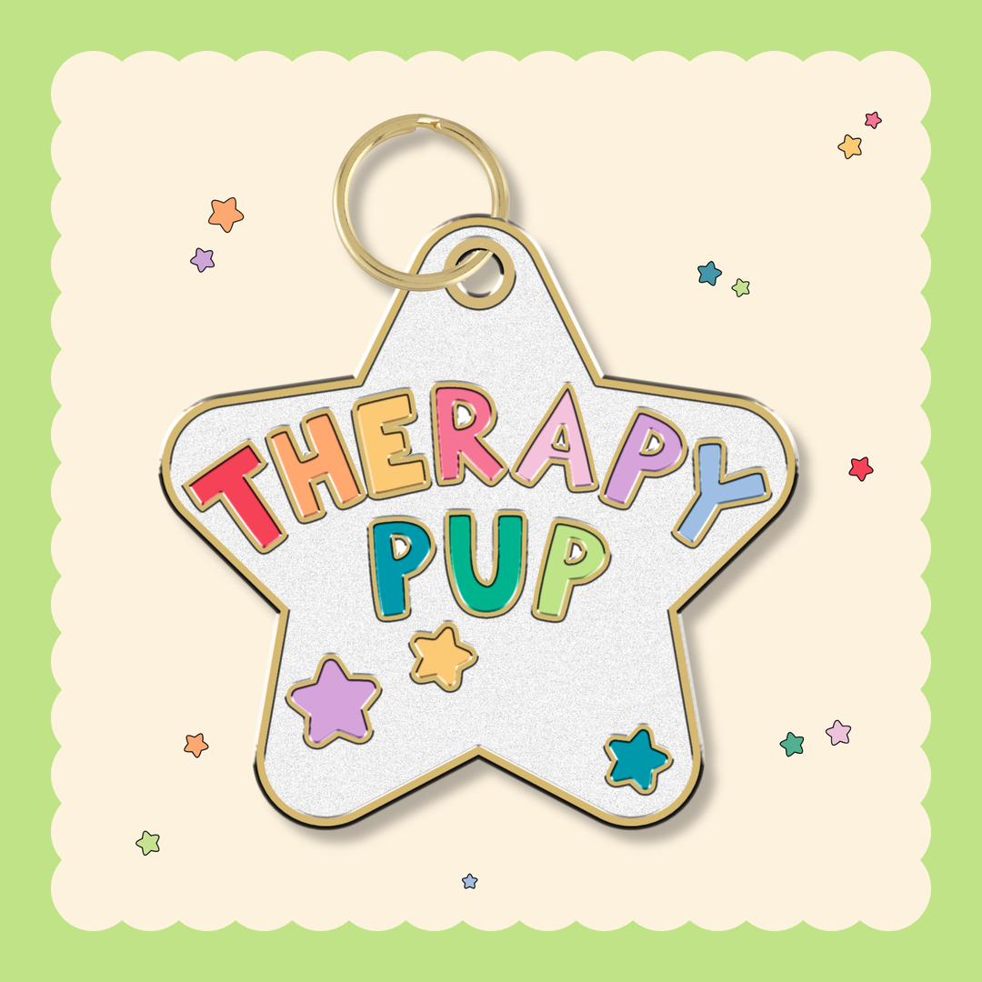 Therapy Pup Tag