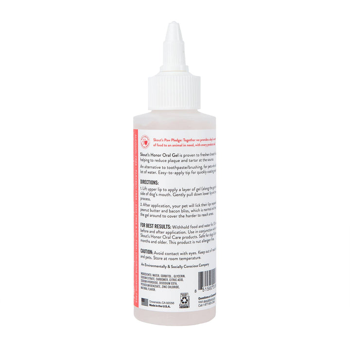 Oral Gel: Peanut Butter & Bacon 4oz