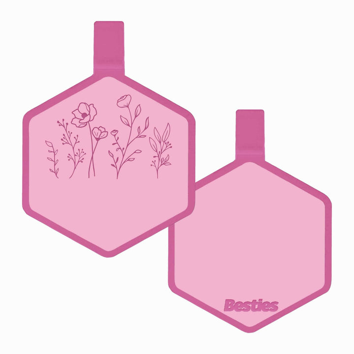 Wildflowers Silicone ID Tag