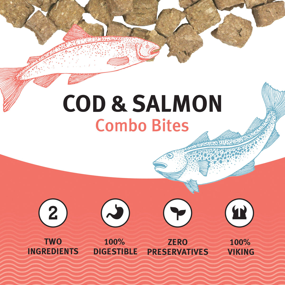 Cod & Salmon Combo Bites