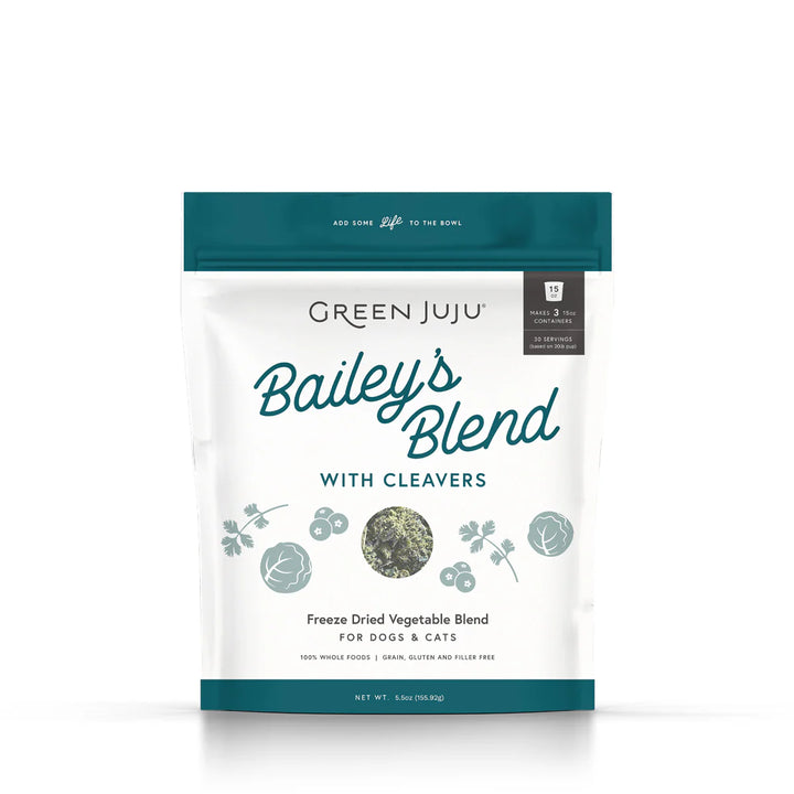 Bailey’s Blend with Cleavers - Freeze Dried Vegetable Blend for Dogs & Cats