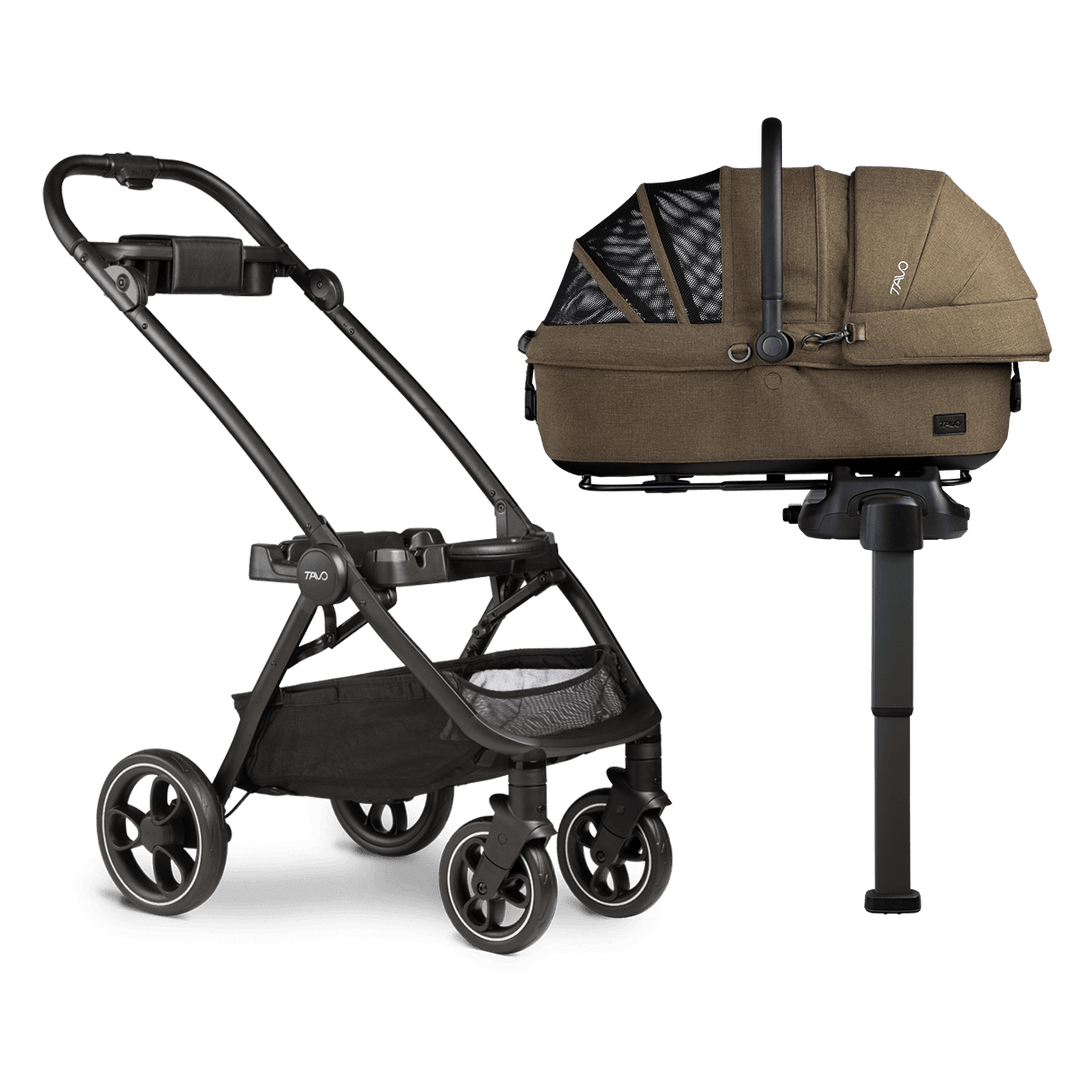 Maeve™ + Roscoe™ - Impact-Tested Car Seat, Carrier Bed & Stroller
