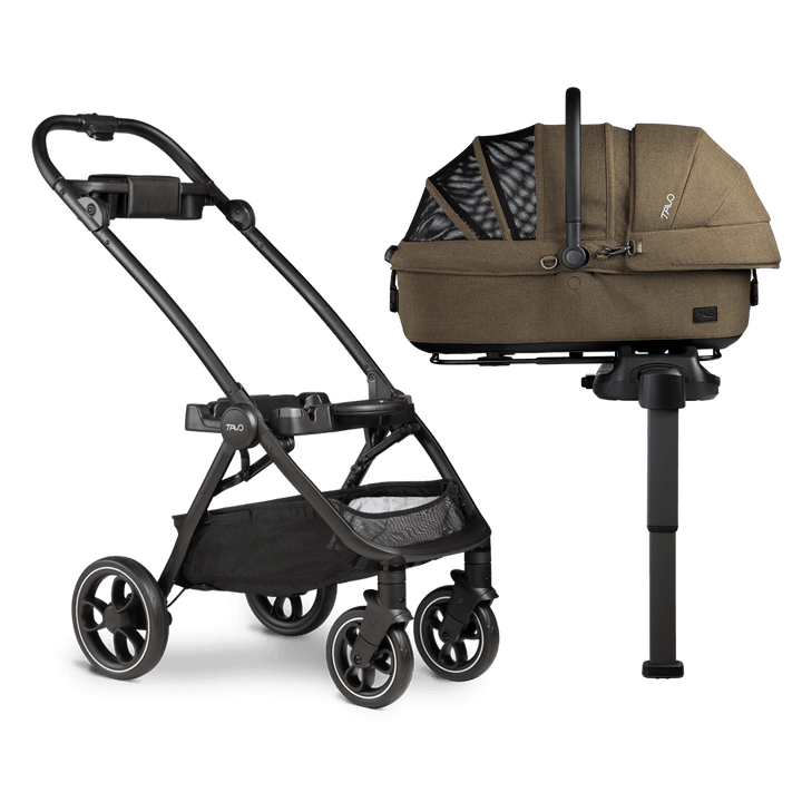 Maeve™ + Roscoe™ - Impact-Tested Car Seat, Carrier Bed & Stroller