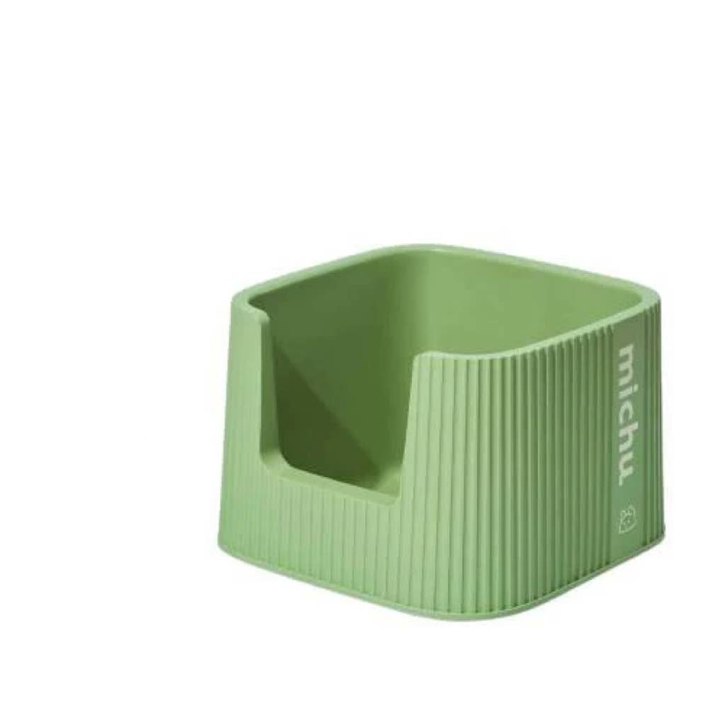 Michu XXL Container Cat Litter Box with Scoop, Coral or BoBa