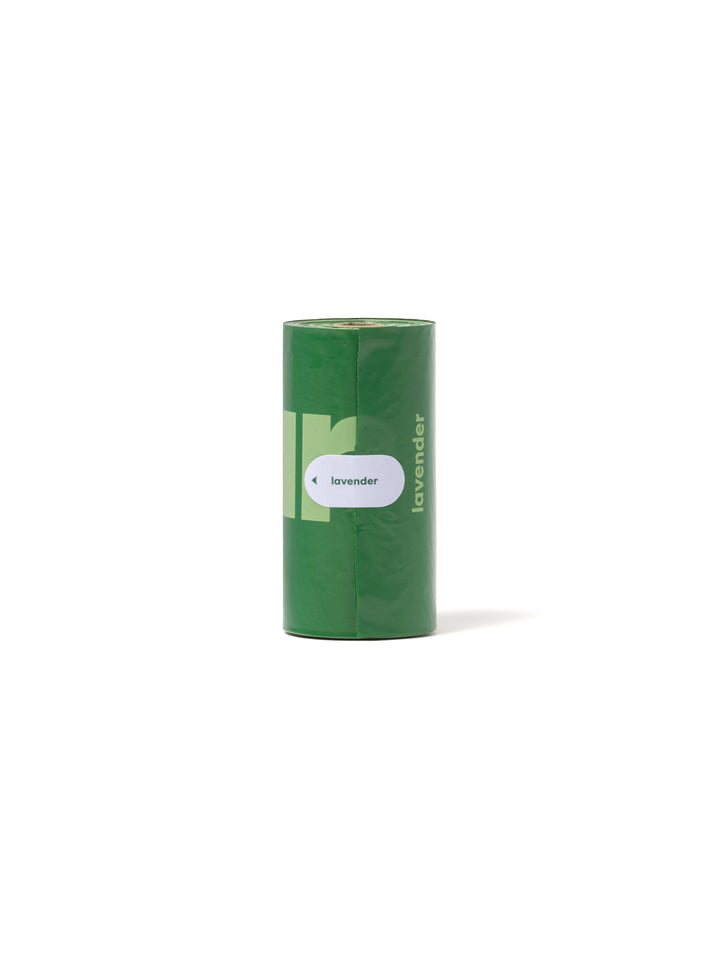 Lavender Poop Bags (120 ct, 8 Refill Rolls)