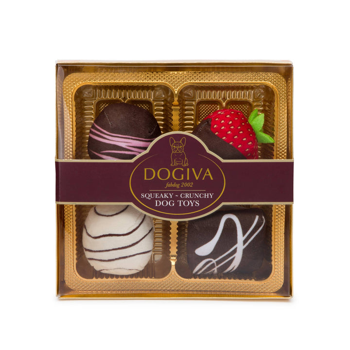 Dogiva Box of Chocolates Valentine's Day Dog Toy - PREORDER