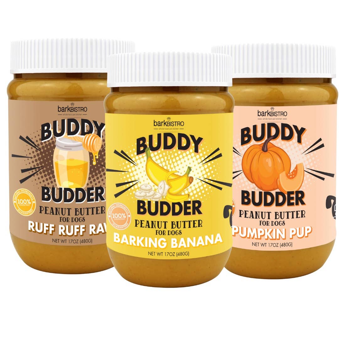 Dog Peanut Butter - Buddy Budder (17 oz Jar)