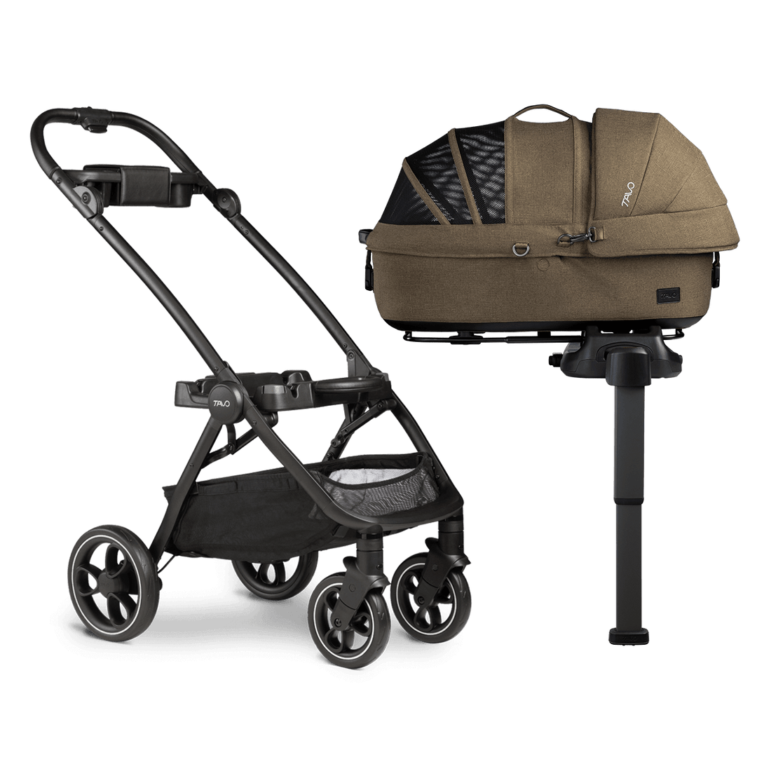 Maeve™ + Roscoe™ - Impact-Tested Car Seat, Carrier Bed & Stroller