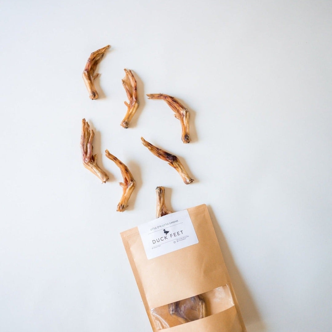 Freeze-Dried Duck Feet - Crunchy Single-Ingredient Chew