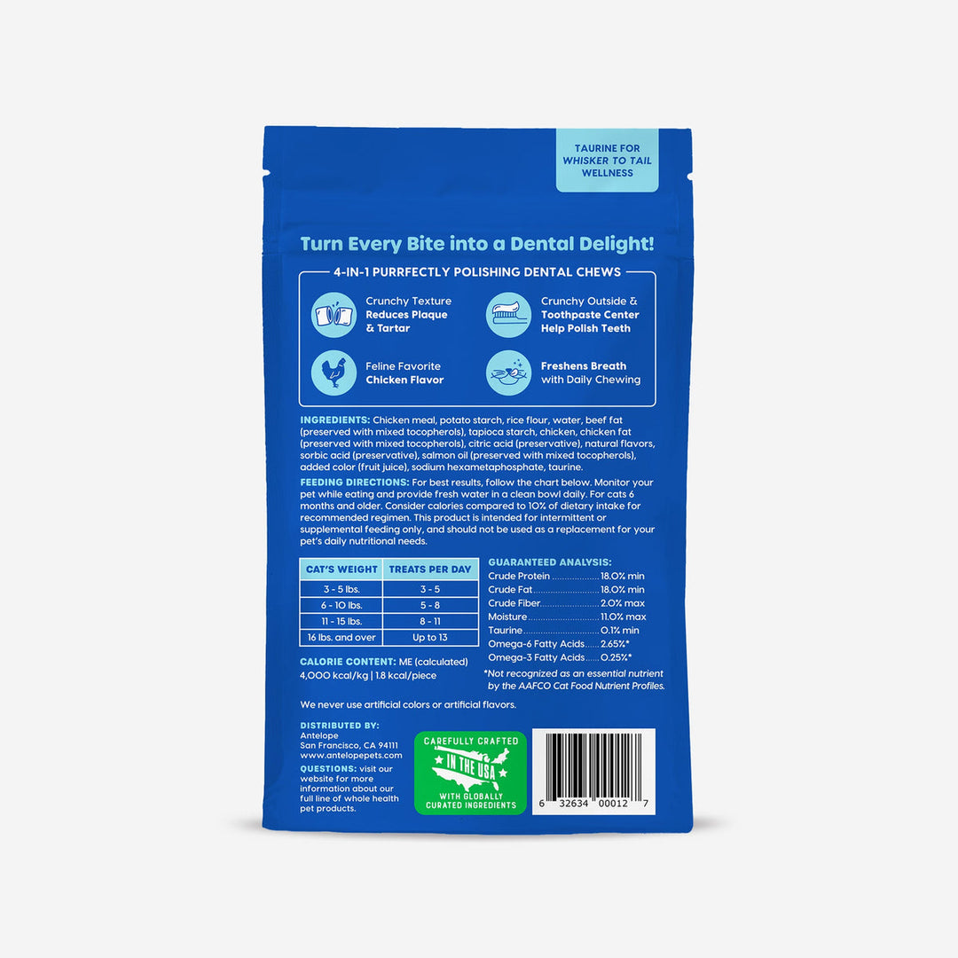 Kiss Me-ow Cleaning Dental Chews