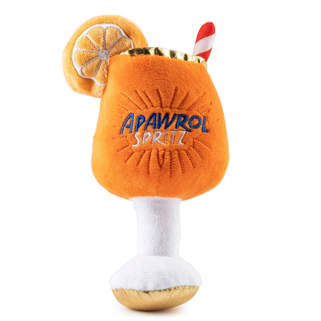 Adult Beverages Plush Squeaker Dog Toy