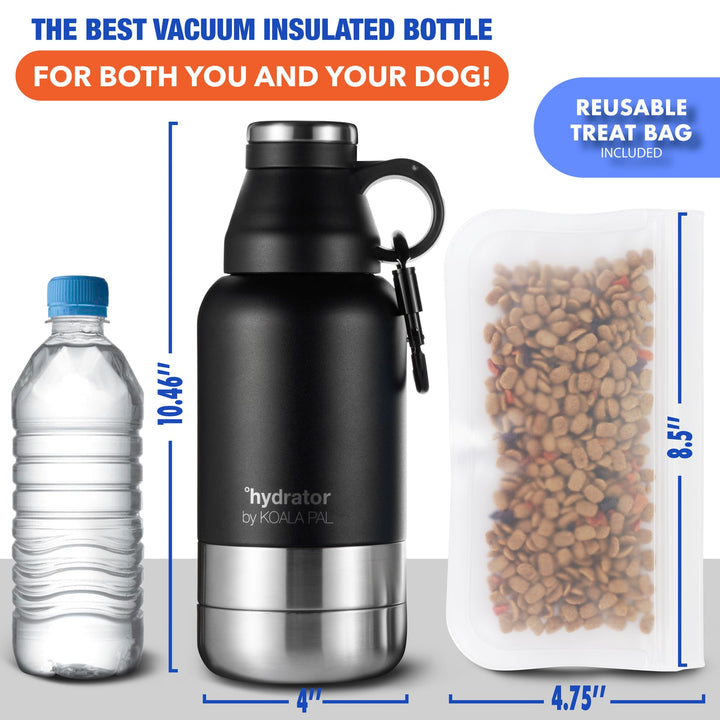 Travel Water Bottle & Bag (32 oz)