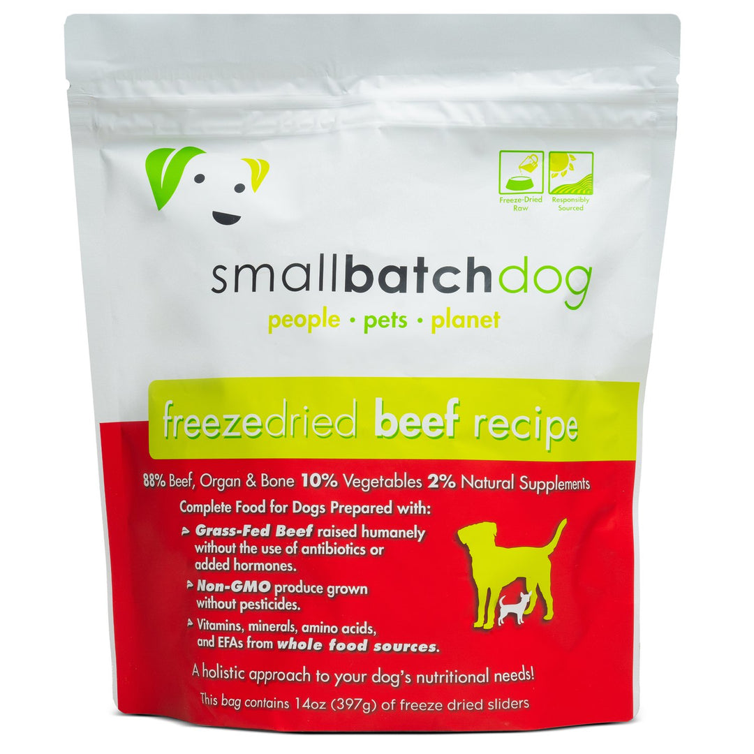 BeefBatch Freeze-Dried Raw Patties for Dogs