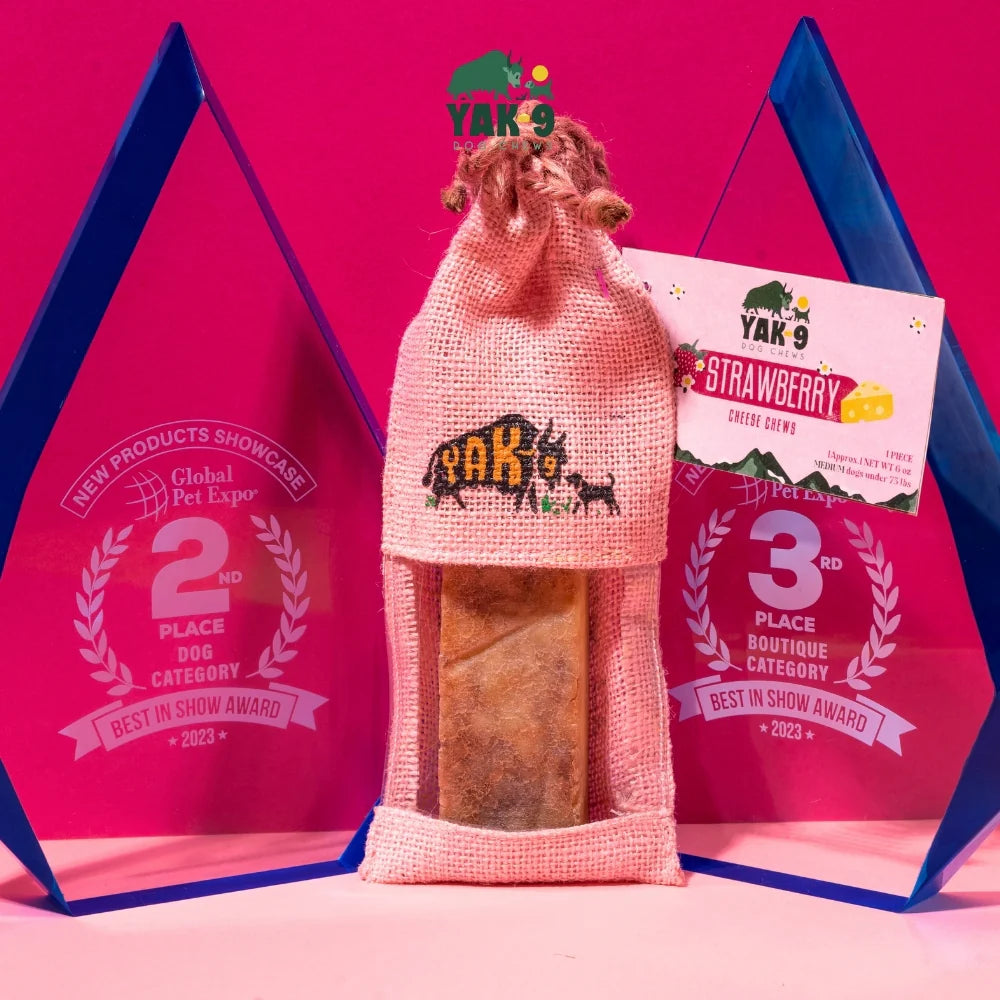 Yak9 - Strawberry Cheese Chew - Small
