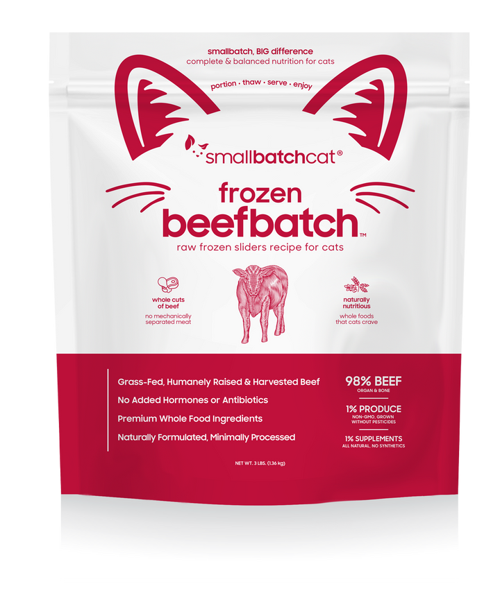 SmallBatch Frozen Raw Food for Cats