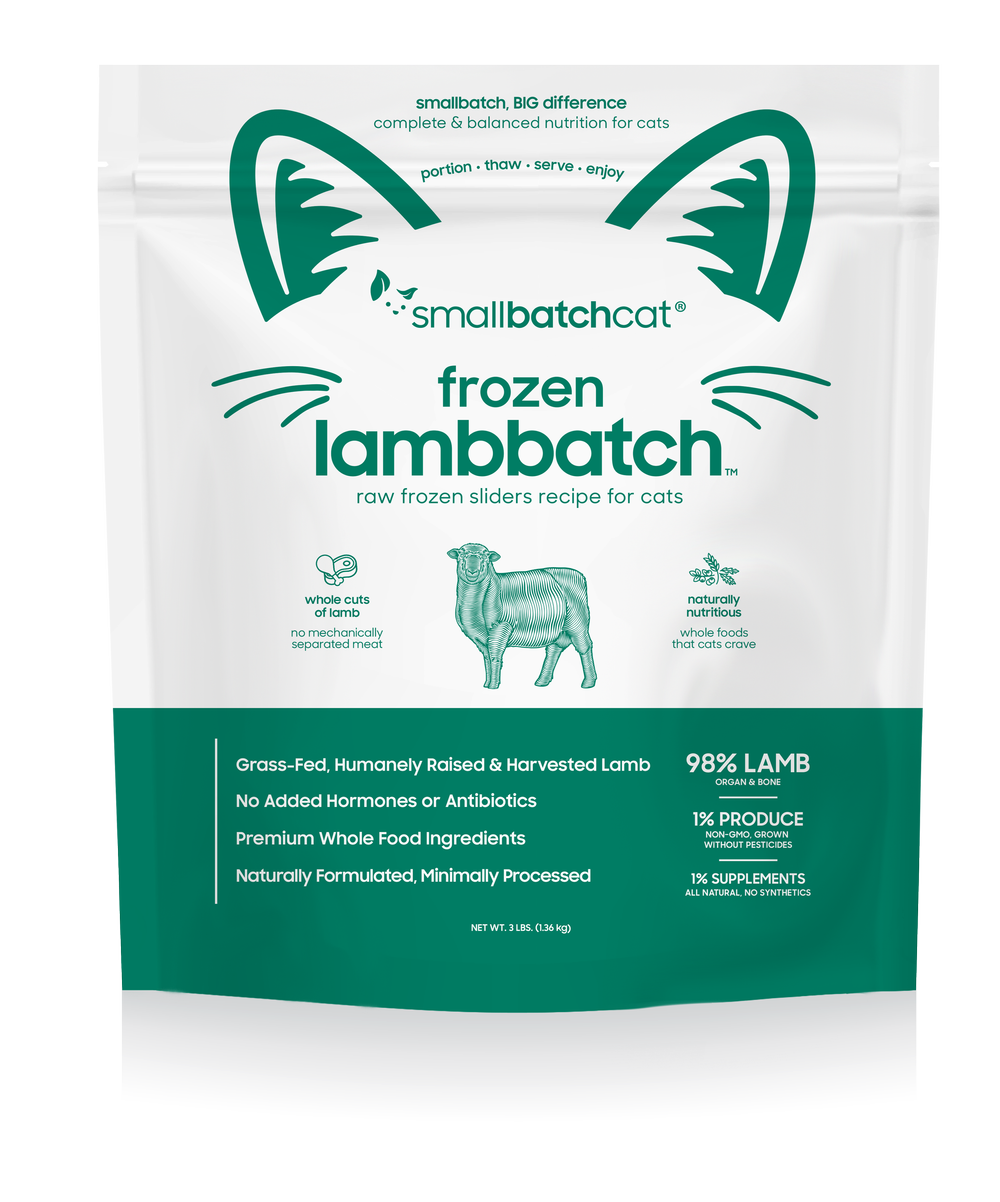 SmallBatch Frozen Raw Food for Cats