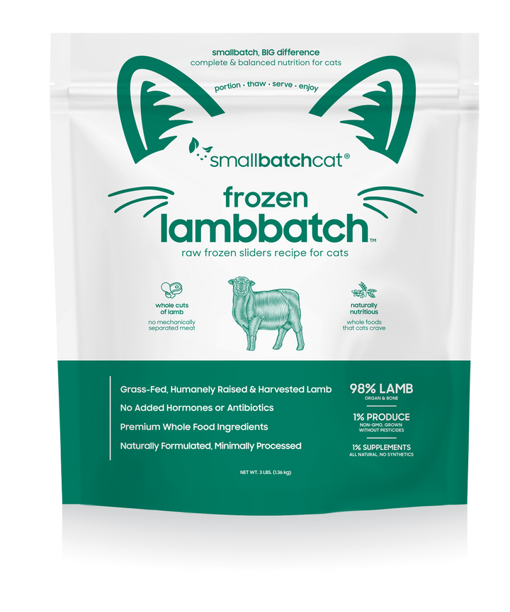SmallBatch Frozen Raw Food for Cats