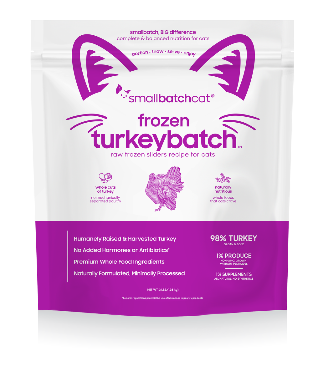 SmallBatch Frozen Raw Food for Cats