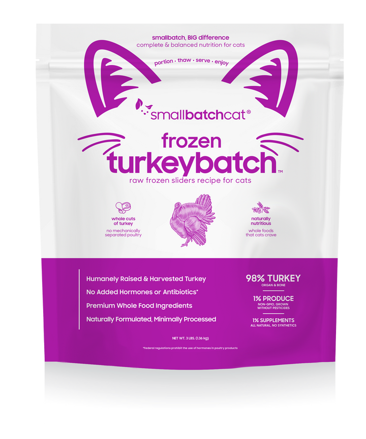 SmallBatch Frozen Raw Food for Cats
