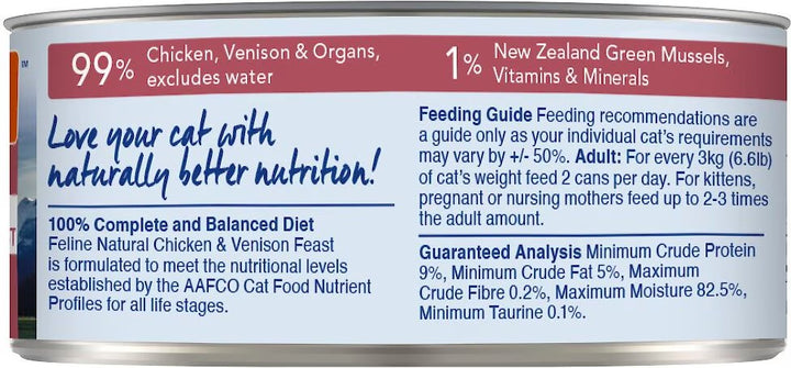 Chicken & Venison Feast Canned Cat Food