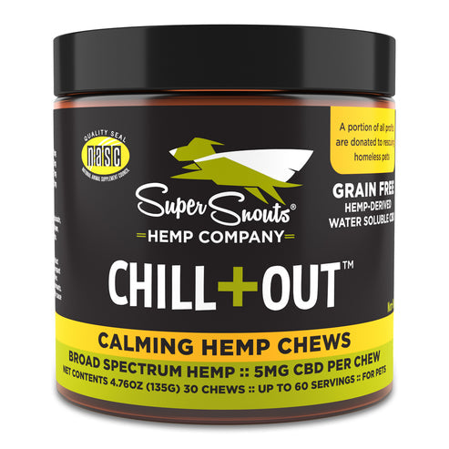 Chill+Out Broad Spectrum Calming Hemp Soft Chews (30 ct)