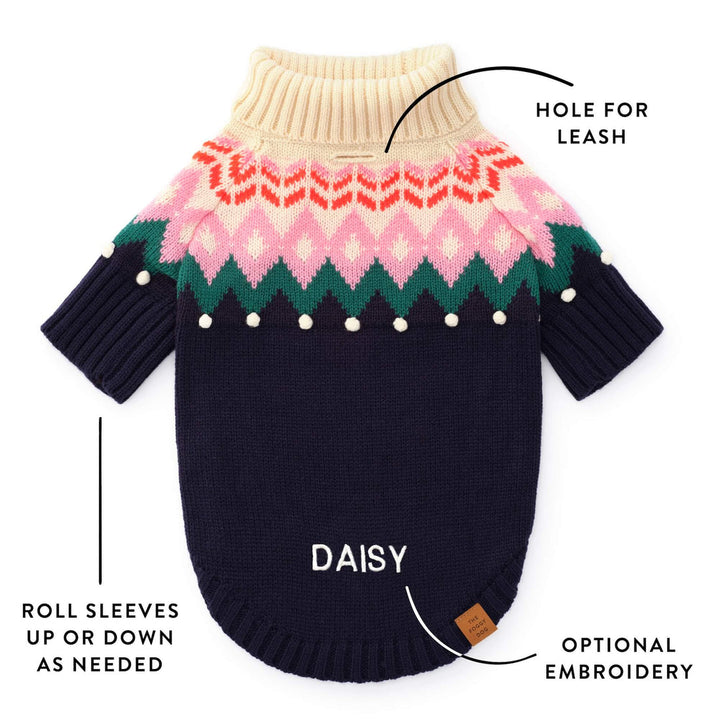 Fair Isle Bobble Sweater