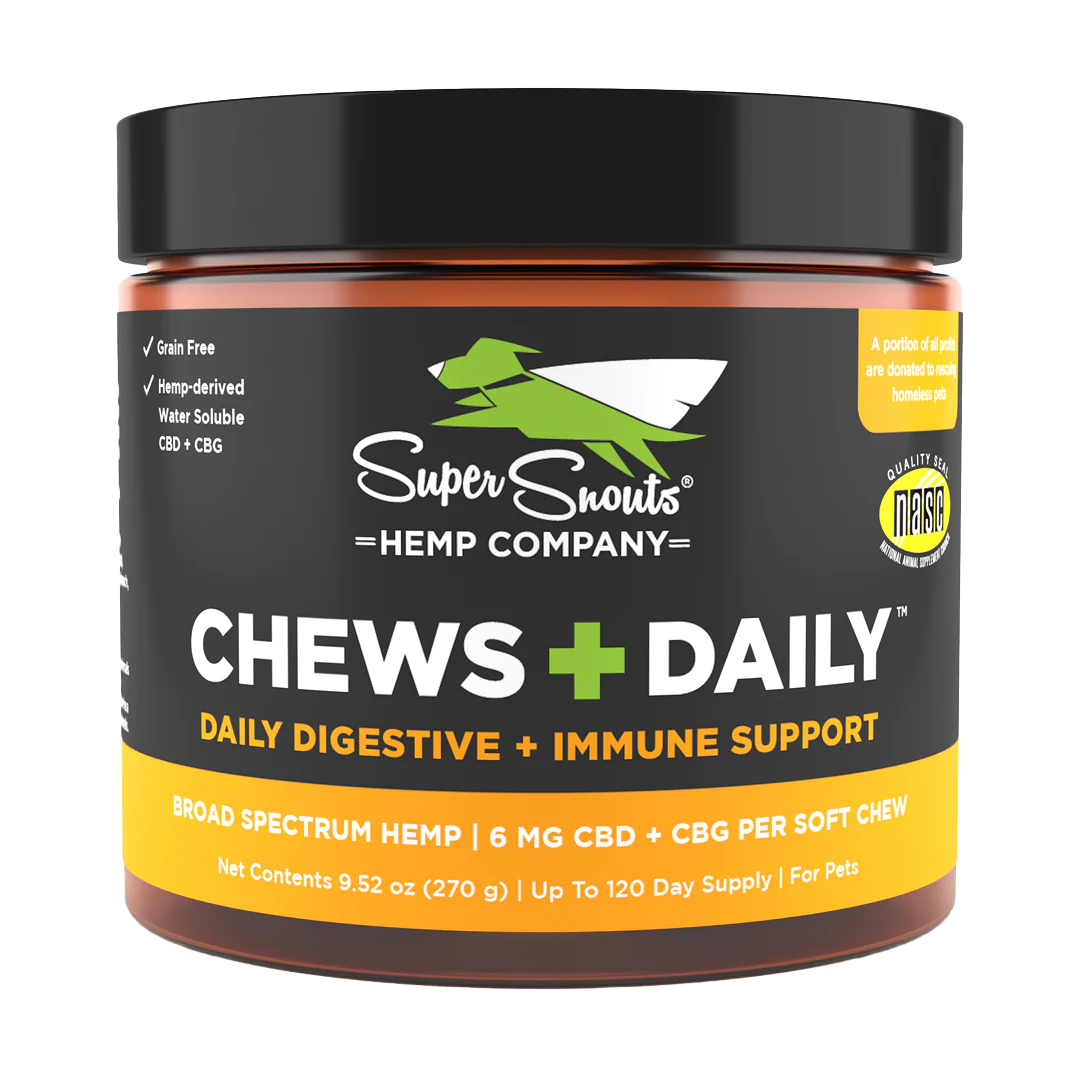 Chews Daily Digestive Support Hemp Chew (60 ct)