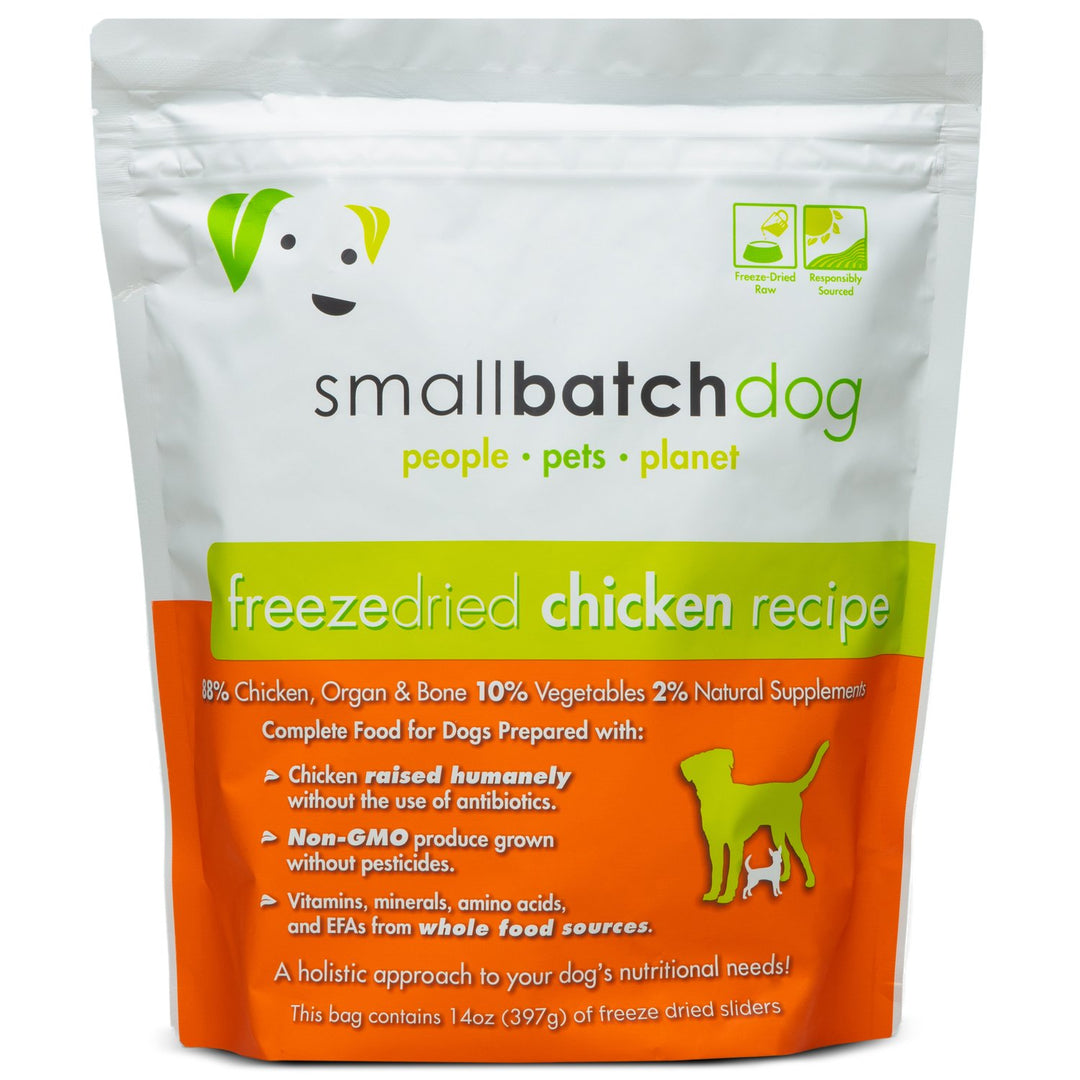 ChickenBatch Freeze-Dried Raw Patties for Dogs