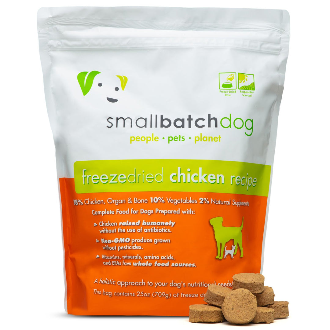 ChickenBatch Freeze-Dried Raw Patties for Dogs