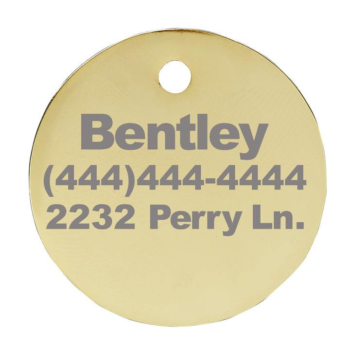 Custom Engraved Pet ID Tag - Trill Paws