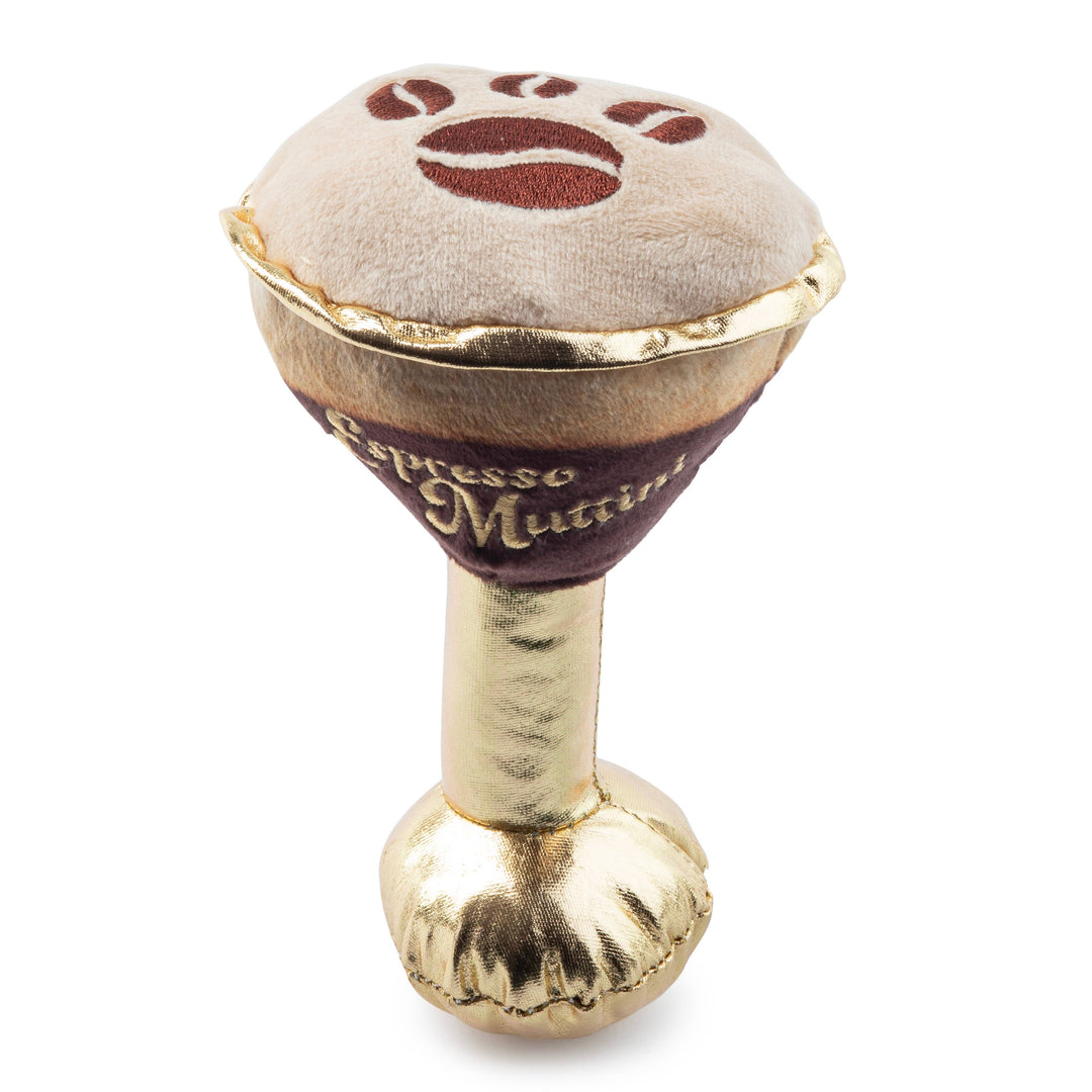 Adult Beverages Plush Squeaker Dog Toy