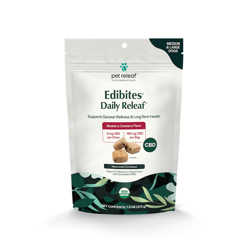 Daily Releaf CBD Edibites For Dogs – Blueberry Cranberry