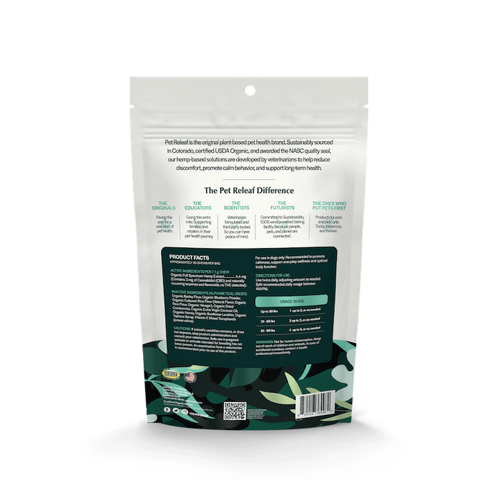 Daily Releaf CBD Edibites For Dogs – Blueberry Cranberry