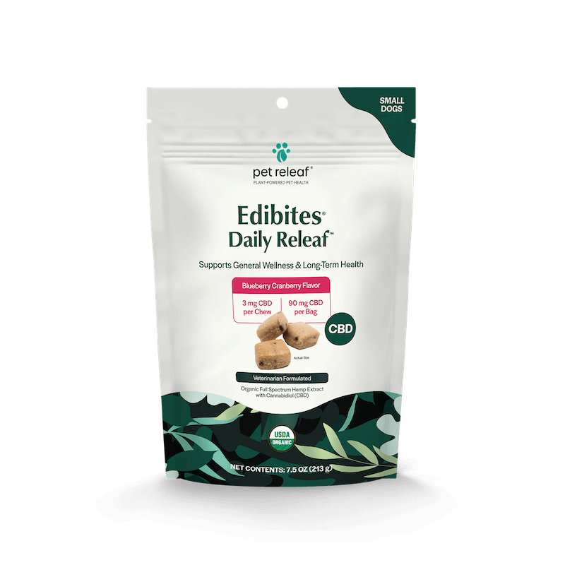 Daily Releaf CBD Edibites For Dogs – Blueberry Cranberry