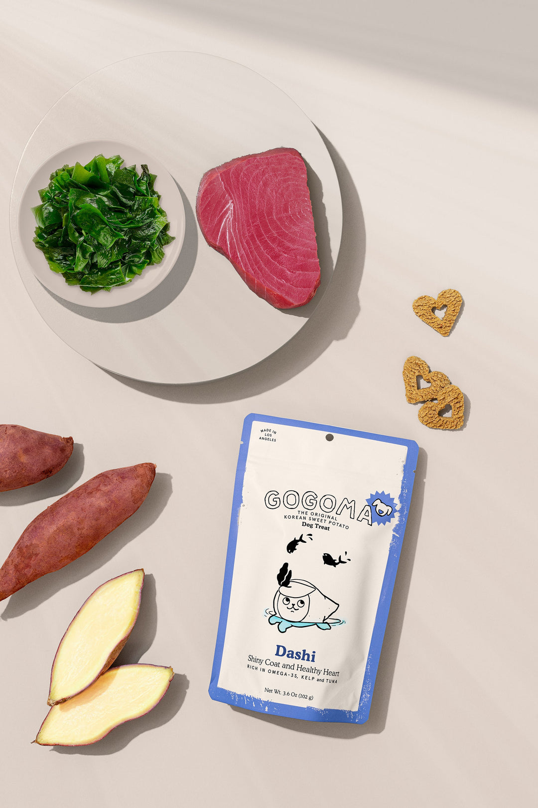 GOGOMA Whole Food Sweet Potato Dog Treats