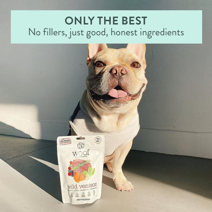 WOOF Freeze-Dried Dog Food - Wild Venison Recipe