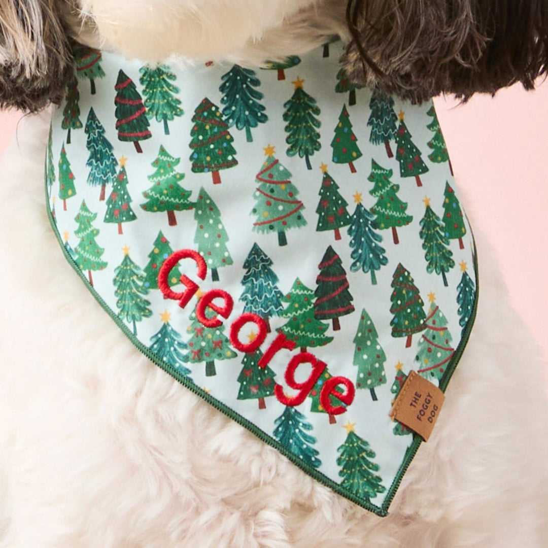 Festive Firs Dog Bandana