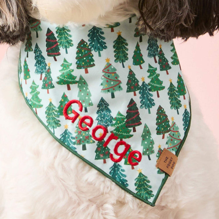 Festive Firs Dog Bandana